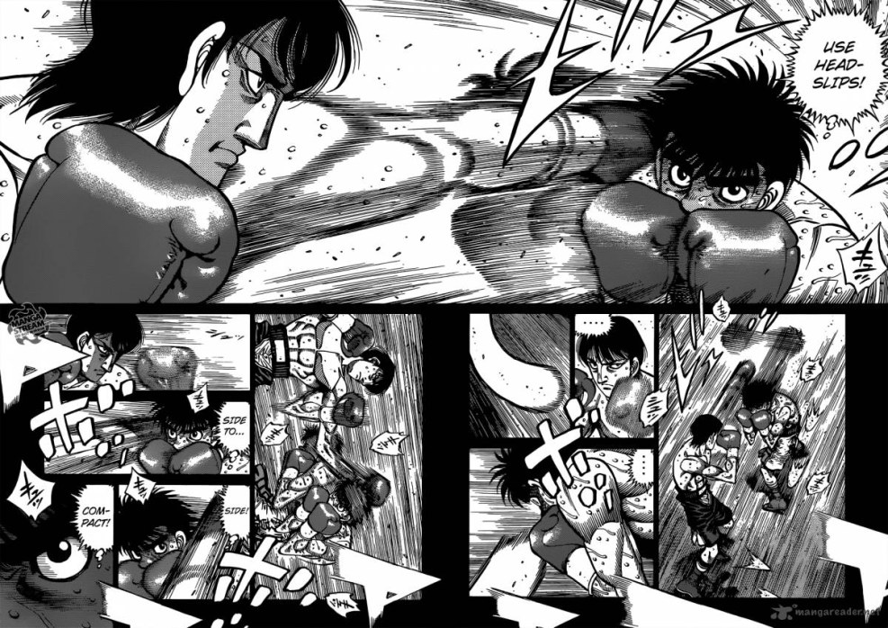 Anime first step Ippo with a belt