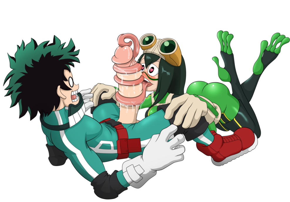 Izuku Midoria and Tsui Asui Hentai