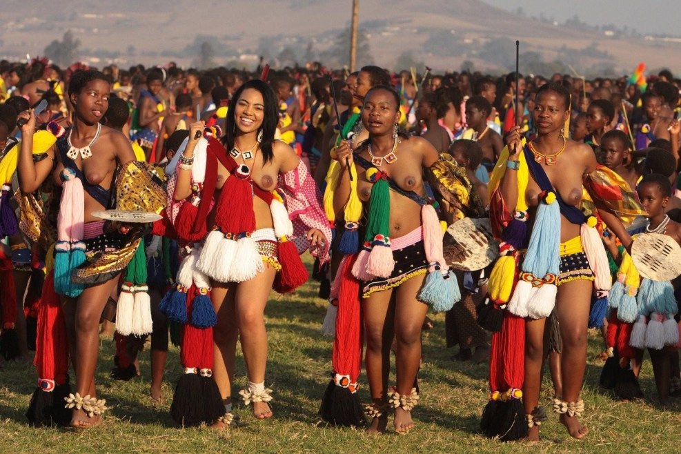 Naked women of different nations