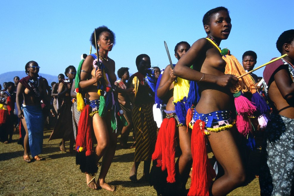 Virgin Parade in Swaziland