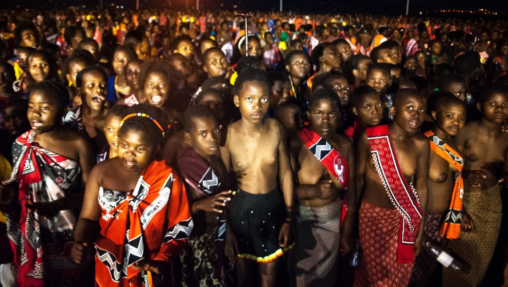 Exhibitionists in the store