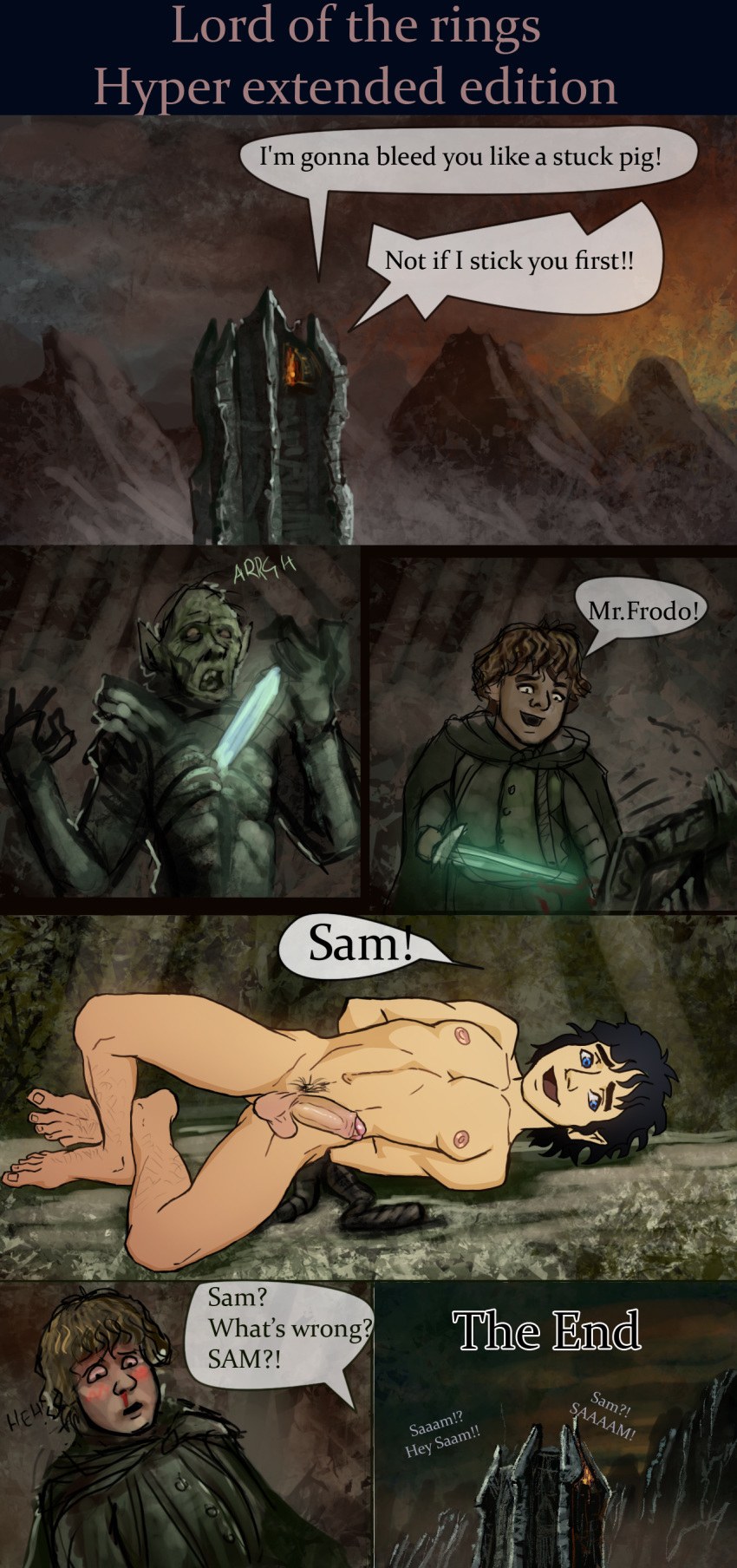 Lord of rings hentai comic