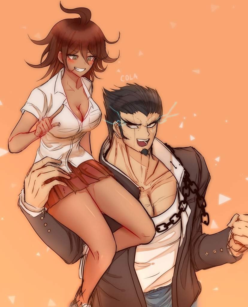 Nekomaru Nidai and Akane Ovari