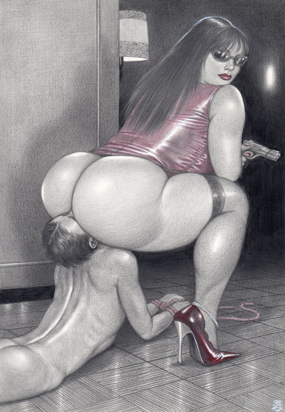 Southern belle cunnilingus and anal