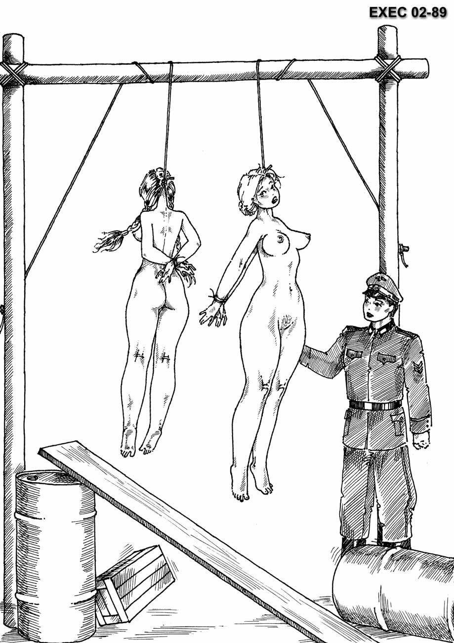 Girl on the guillotine erotic