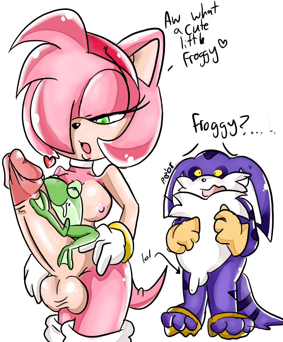 Amy Rose Sonic Futanari