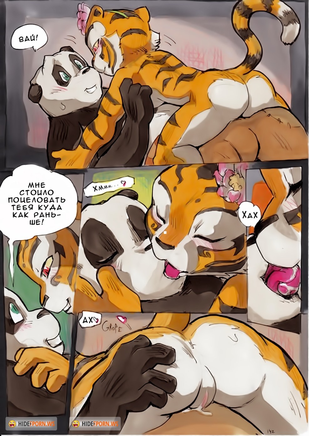 Kung Fu Panda Hentai Manga