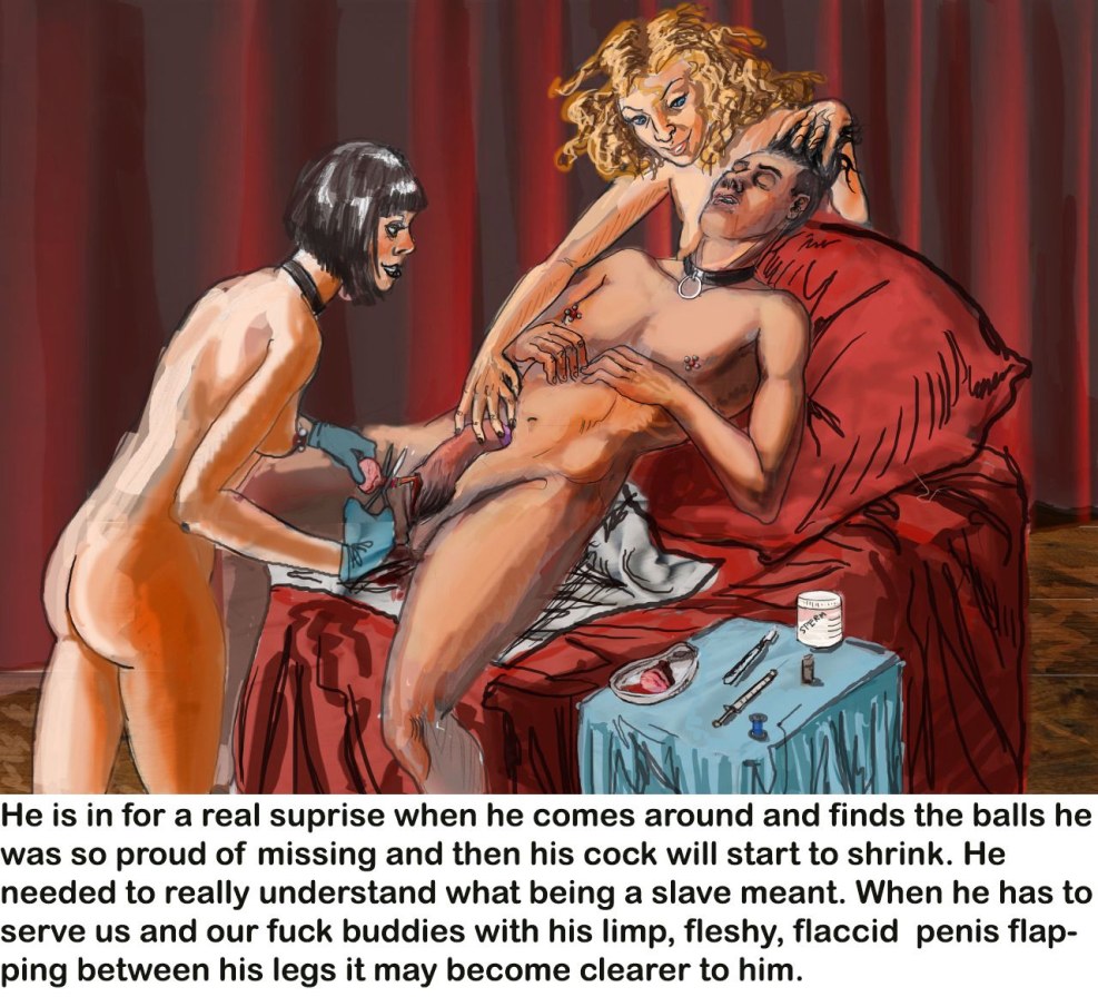 Castration pornography