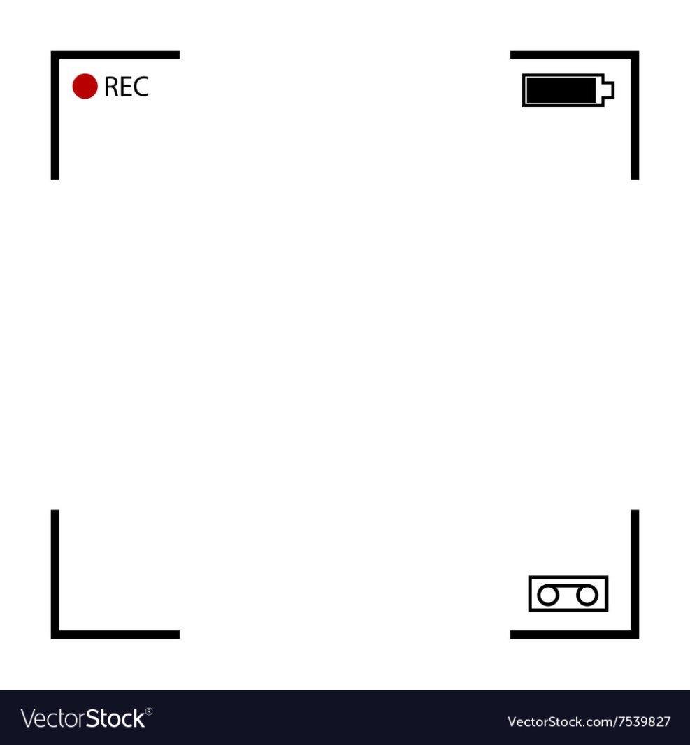 Frame from the video camera