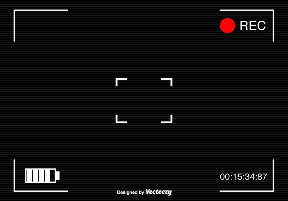 The frame of the camera camera