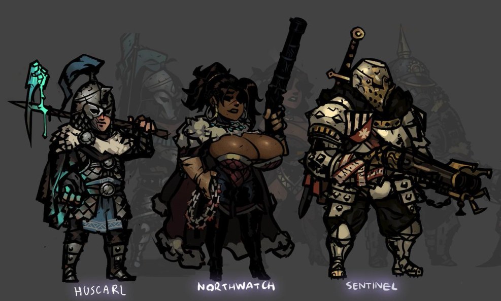 Darkest Dungeon forge UI