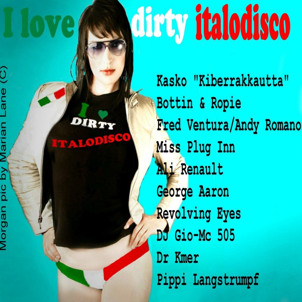 Girl in linen with a garland