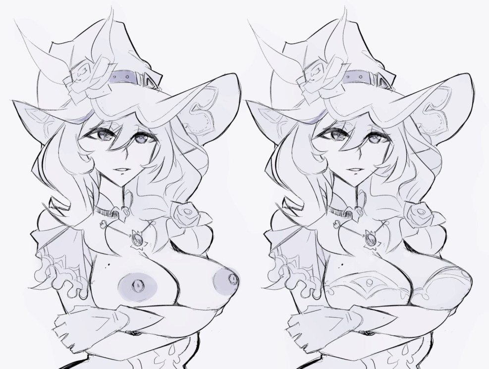 Lisa Genshin Impact Hantai