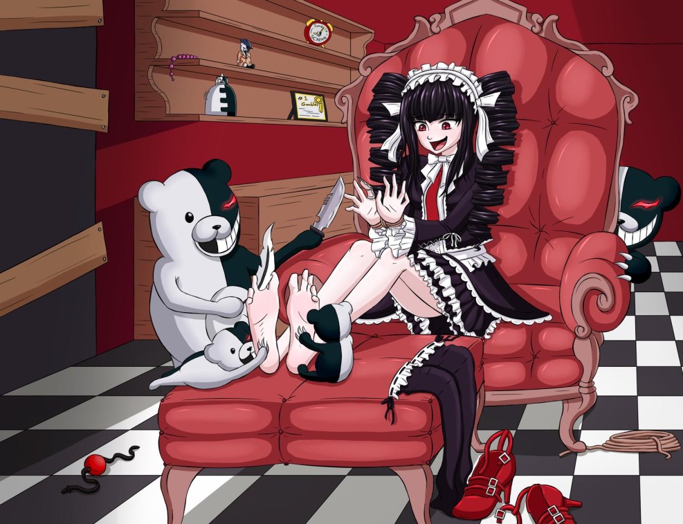 Celestia Ludenberg Hentai Feet