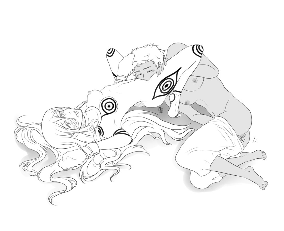 Hentai manga wallpaper on the phone