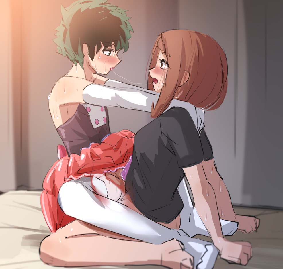 Uraraka Ochako XXX Midoria