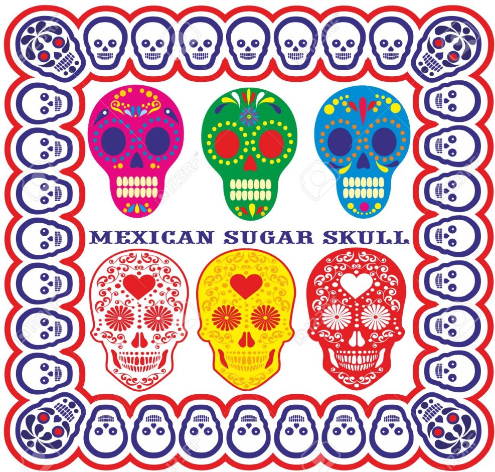 Dia de los muertos art