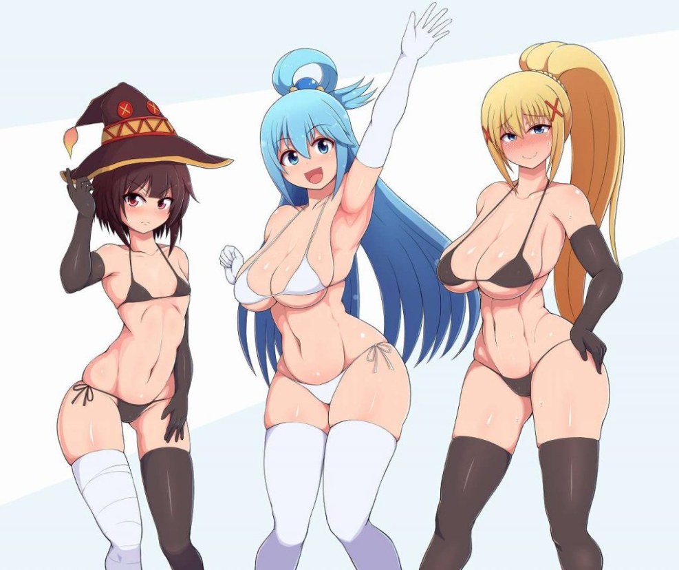 Konosuba Hentai Darkness Aqua