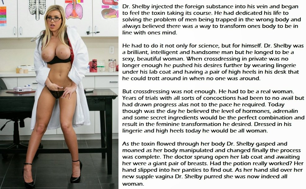 Transformation into a member of Hentai