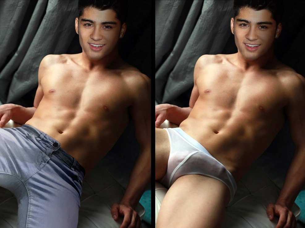 Zane Malik is naked