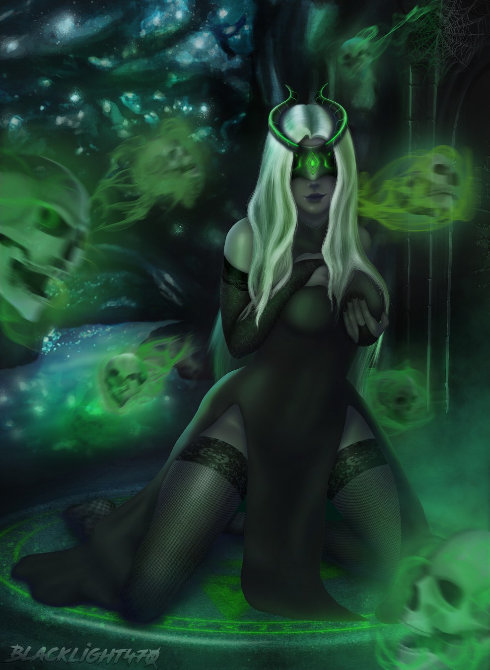 Naked Anatandra from AFK Arena