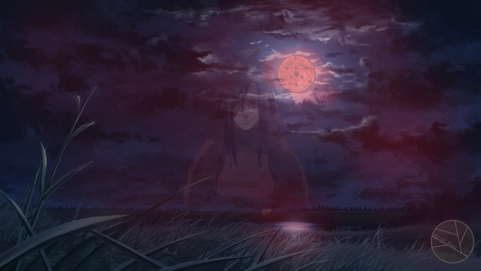 Madara with eternal tsukuemi