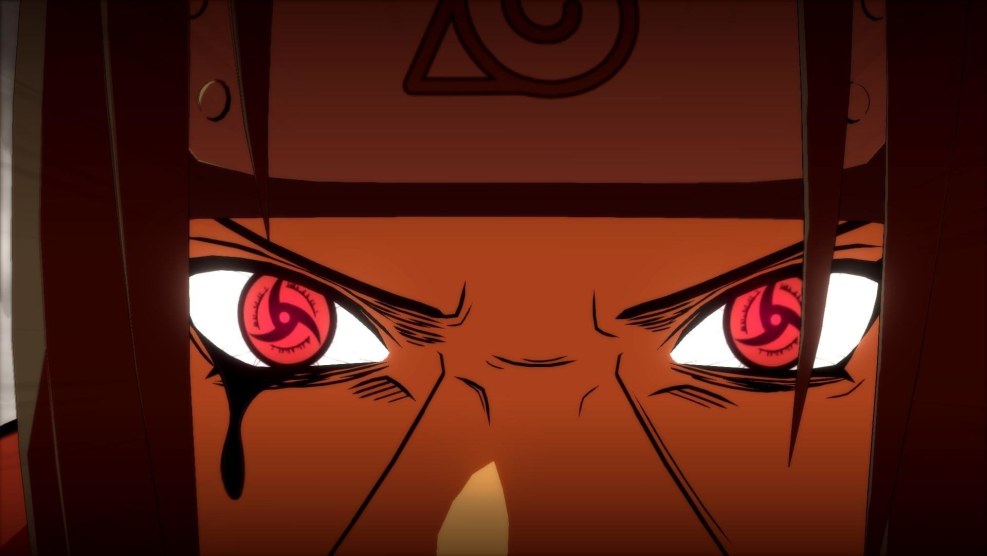 Itachi Uchiha with sharingan