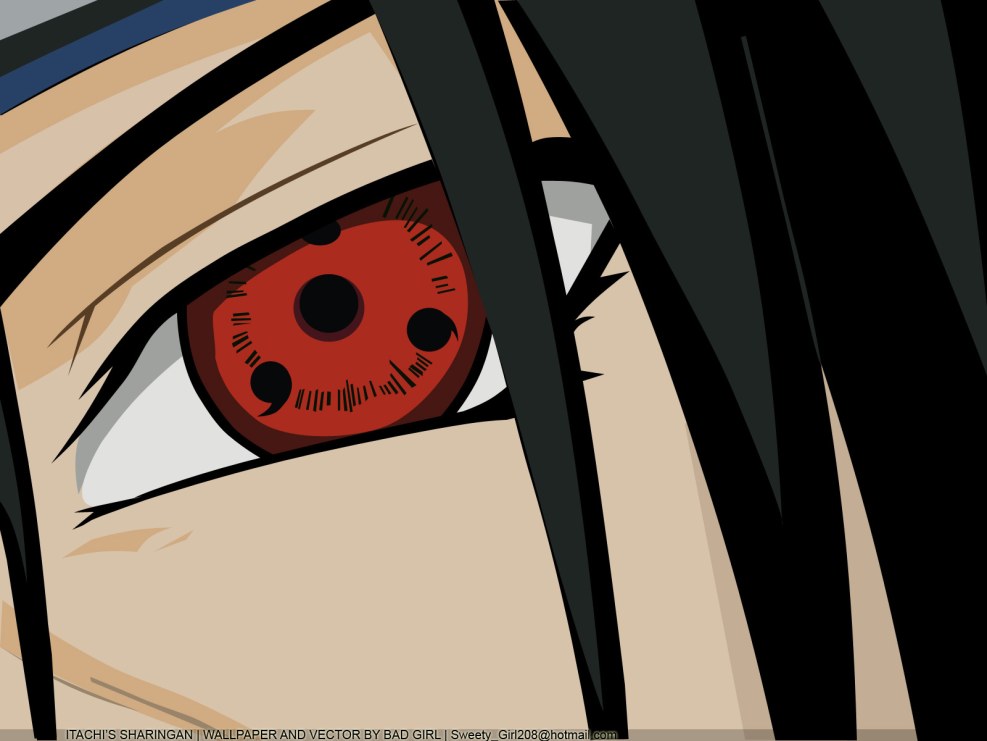 Naruto Sharingan Itachi