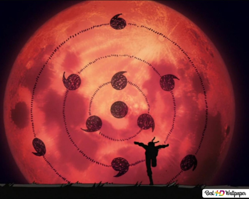 Eternal tsukimi wallpaper on the phone