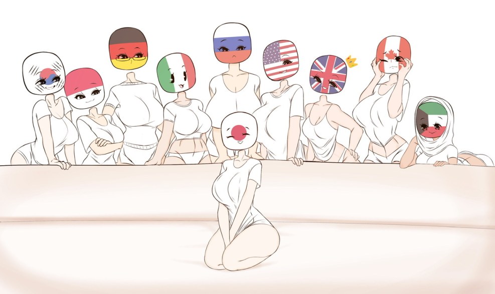 Countryhumans Japanese Empire Naked