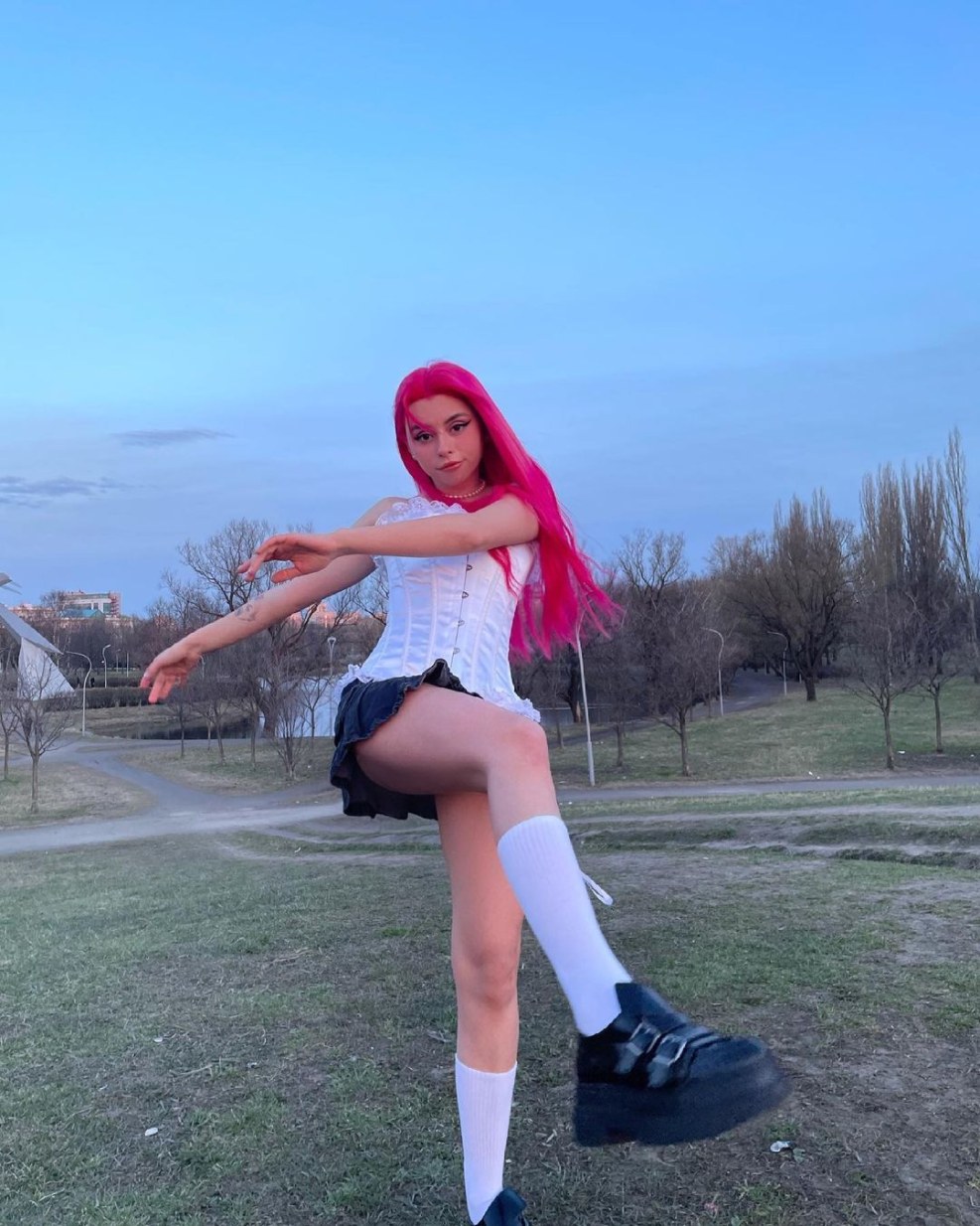 Mia briskly naked completely