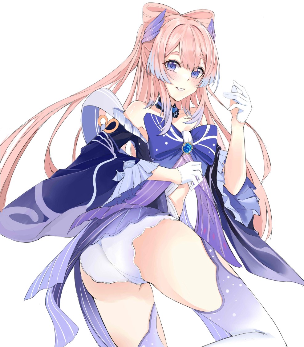 Sangonomiya Kokomi Genshin without clothes naked