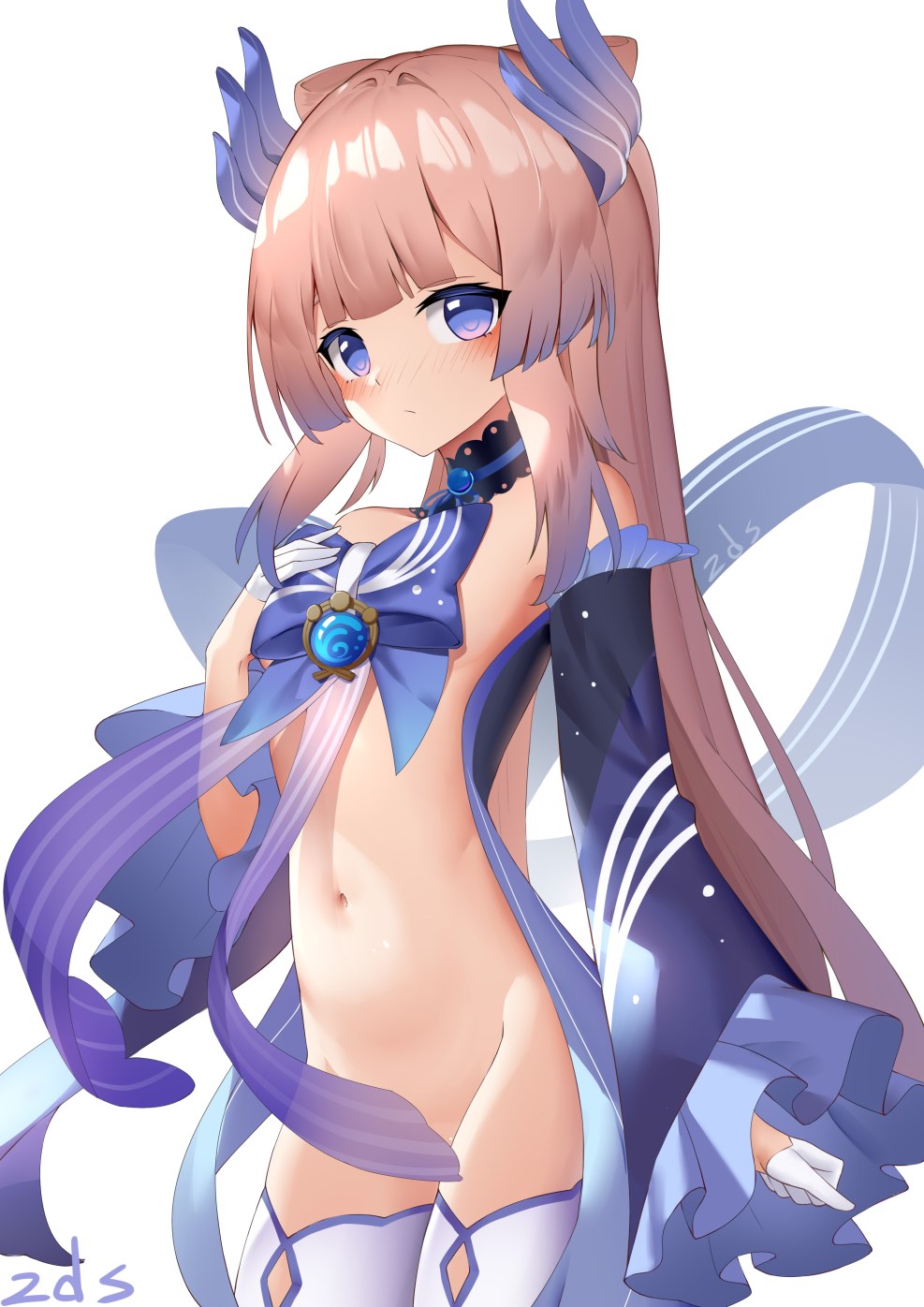 Sangonomiya Kokomi Genshin without clothes naked