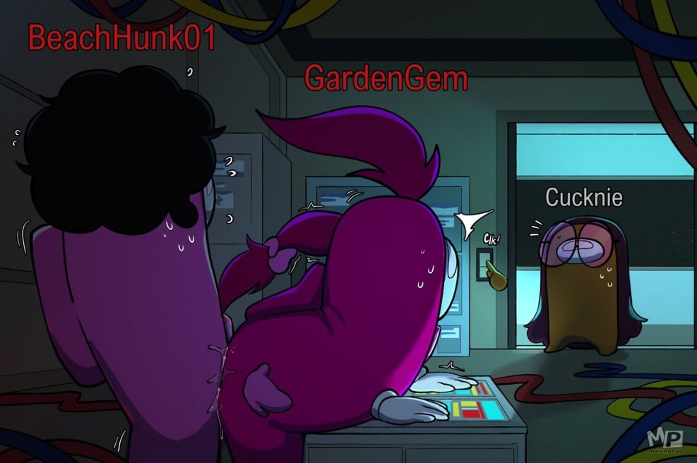 Among us pink big tits