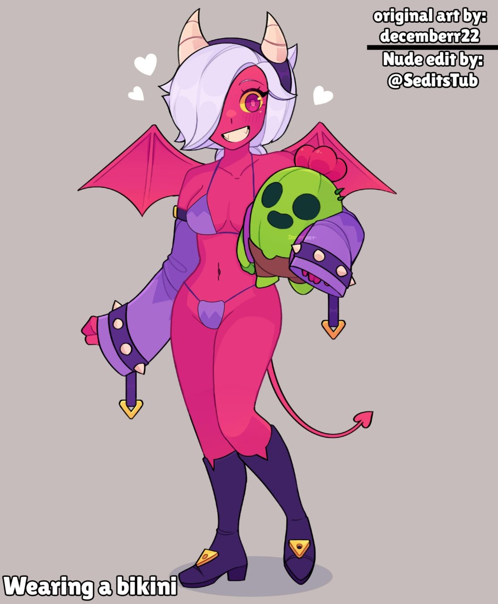Demon Collett Hentai from Brawl Stars