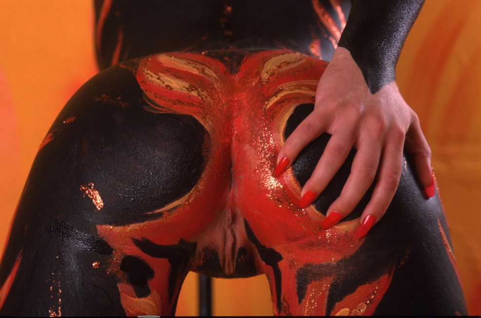 Silver Body Paint Sex and Solo Trailer Tmb