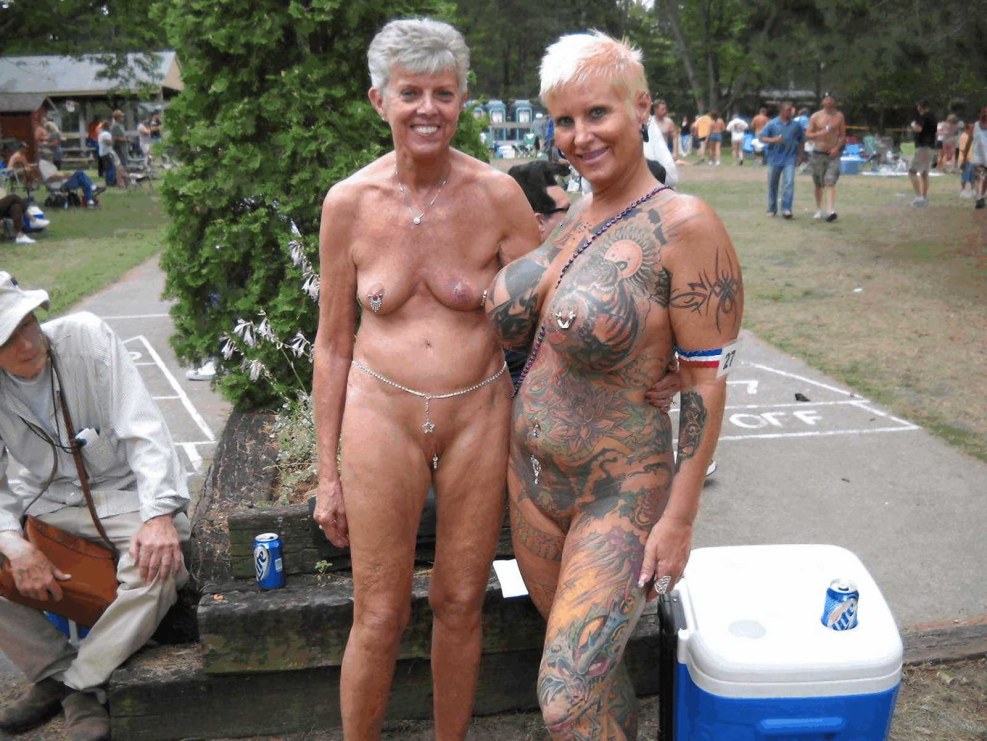 Tattooed grandmas XXX