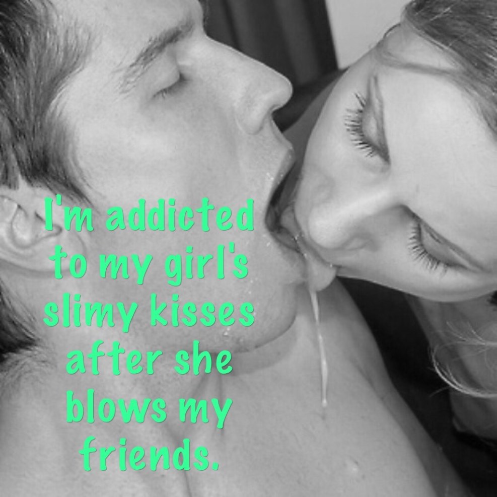 Cum in mouth and kissed