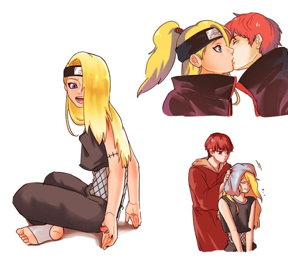 Sasori, Deidara Hidan and Toby