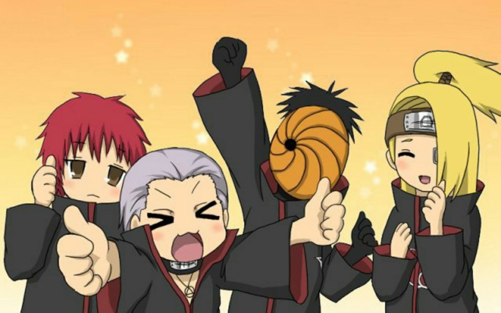 Naruto Deidara and Toby