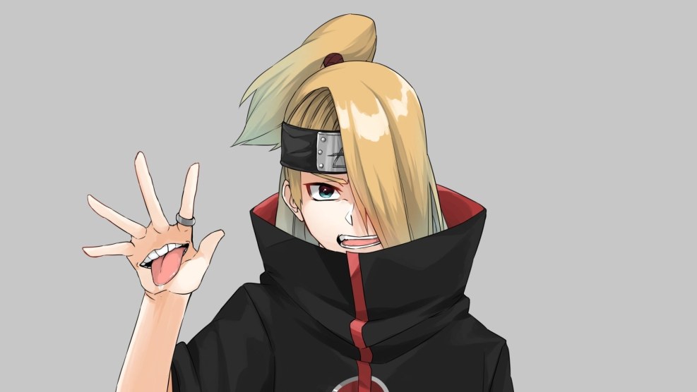 Akatsuki Deidara and Toby