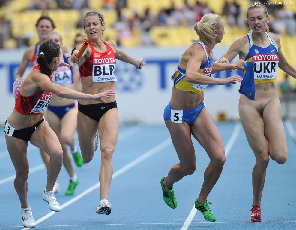 Naked professional athletes