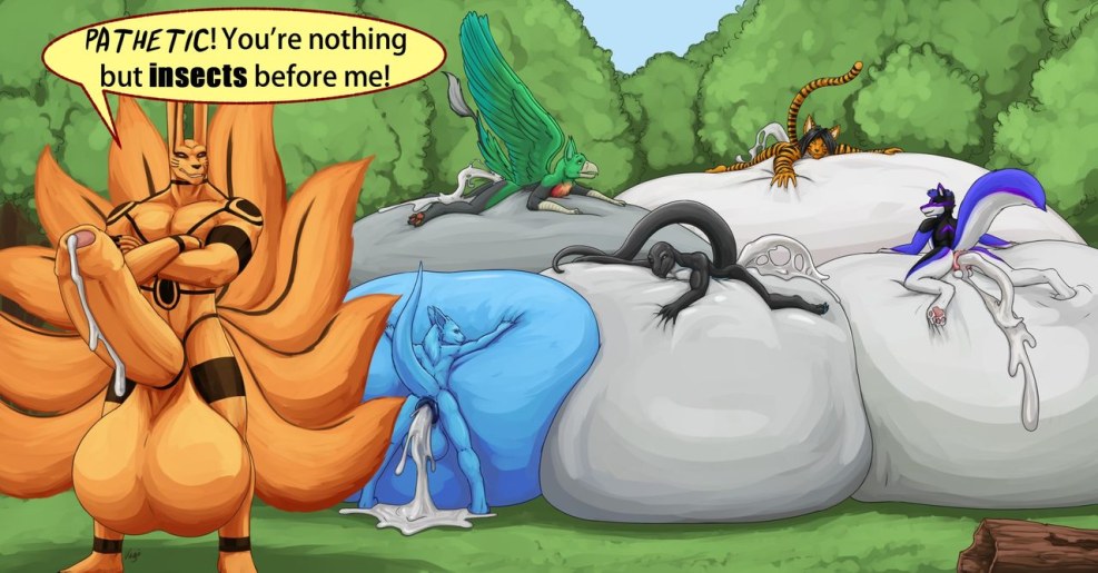 Nine -tower fox Kurama Gay Comics