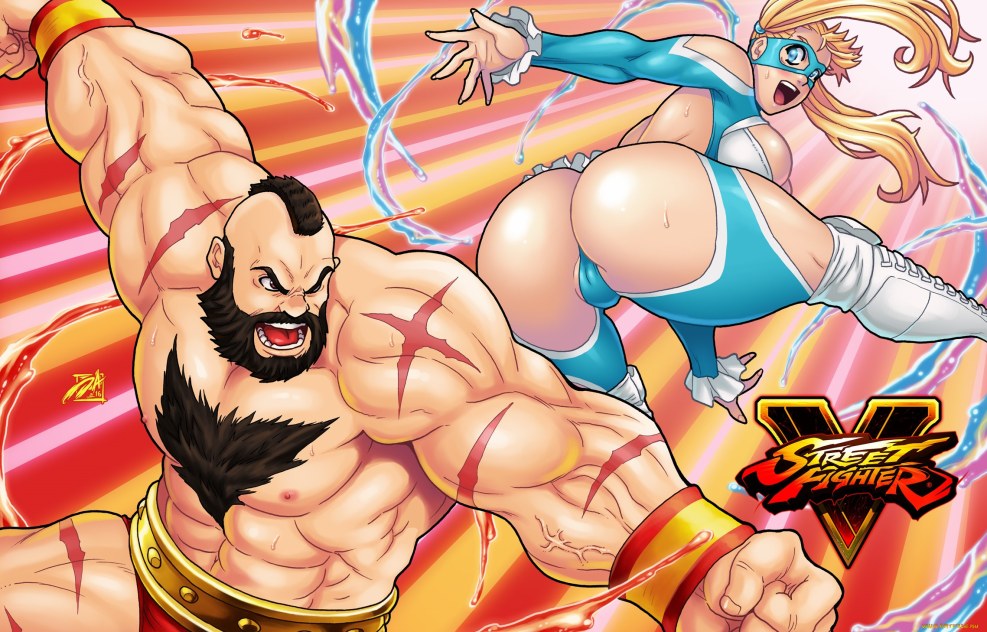 Hentai Street Fighter Rainbow Mika