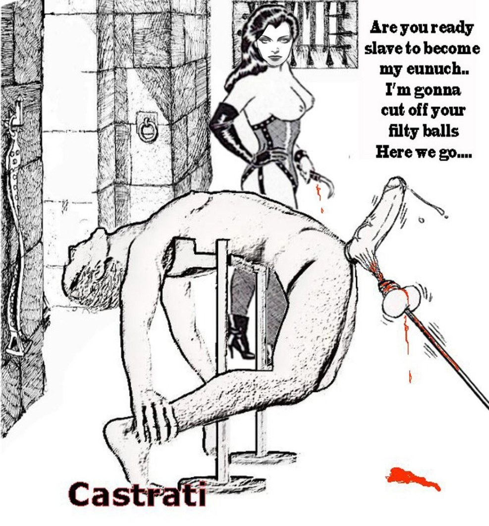 BDSM castration and penctomy