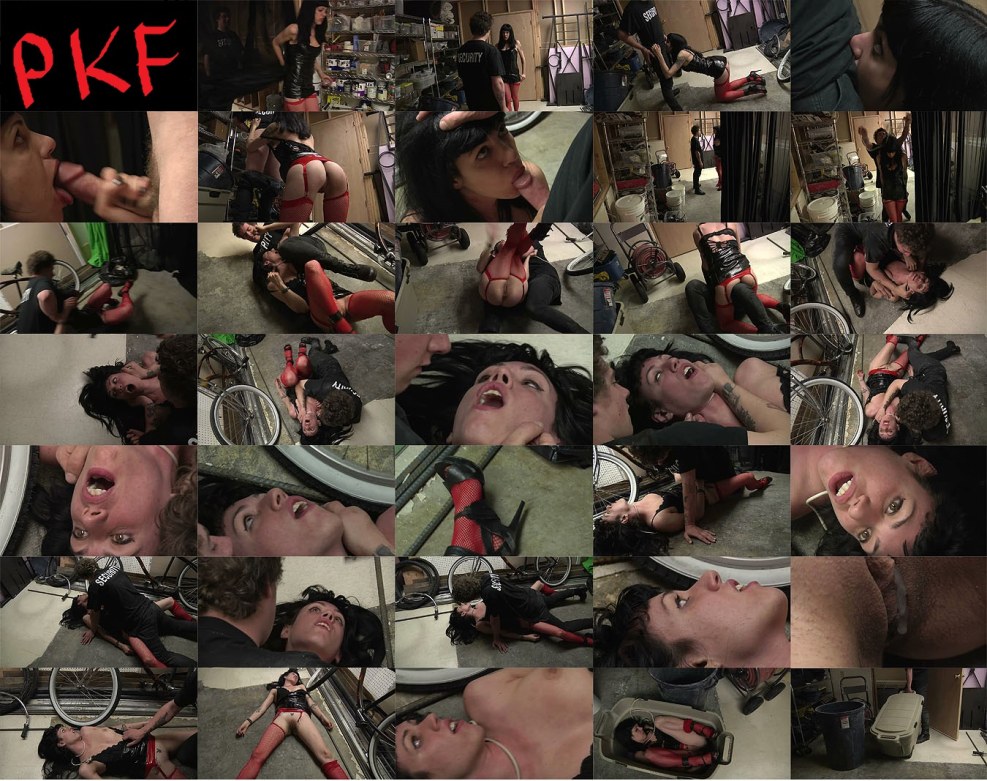 Girls - BDSM - Planting on a stake