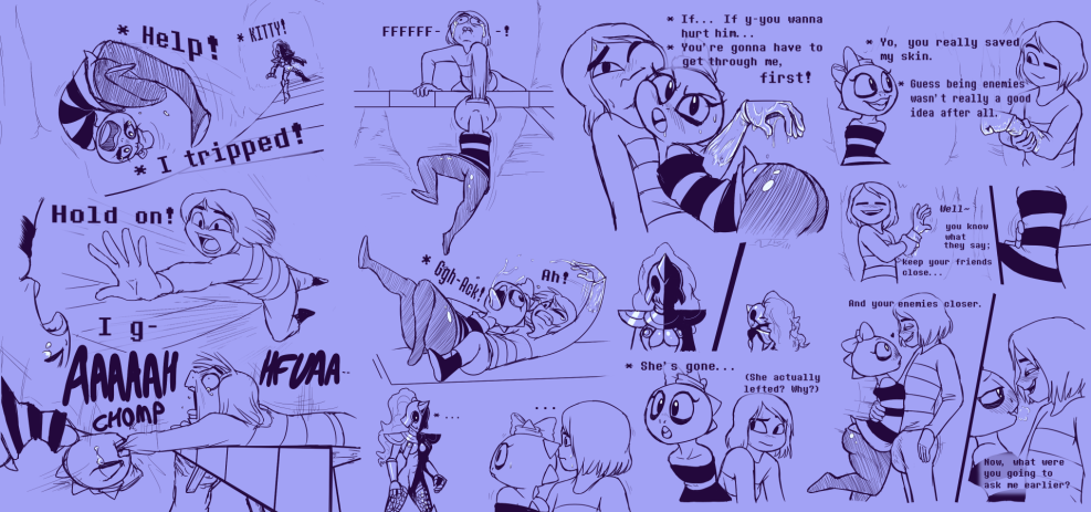 Underhertale comic book in Russian