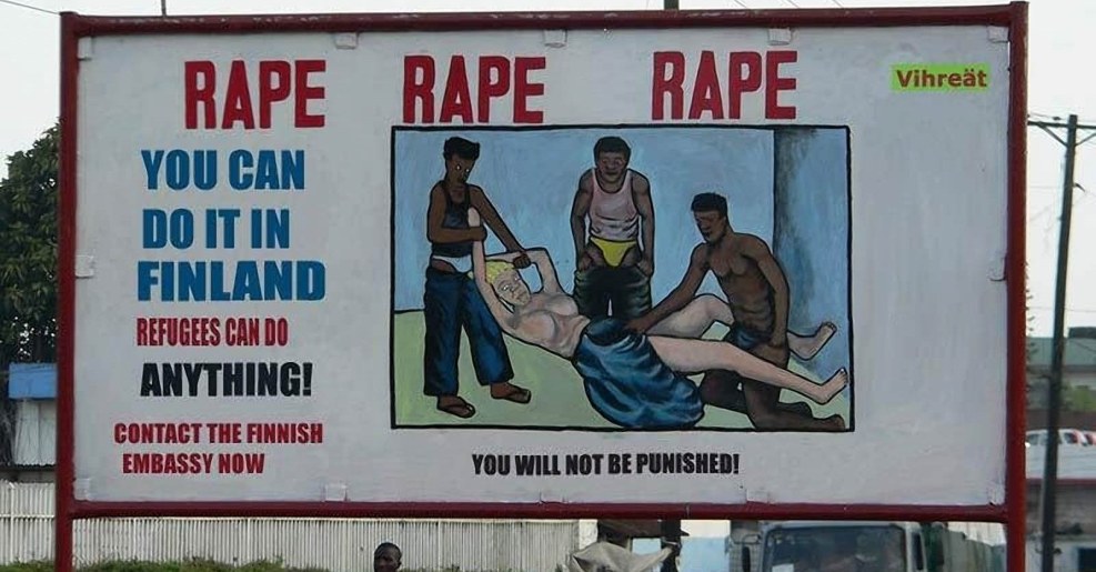 The violence of a young girl