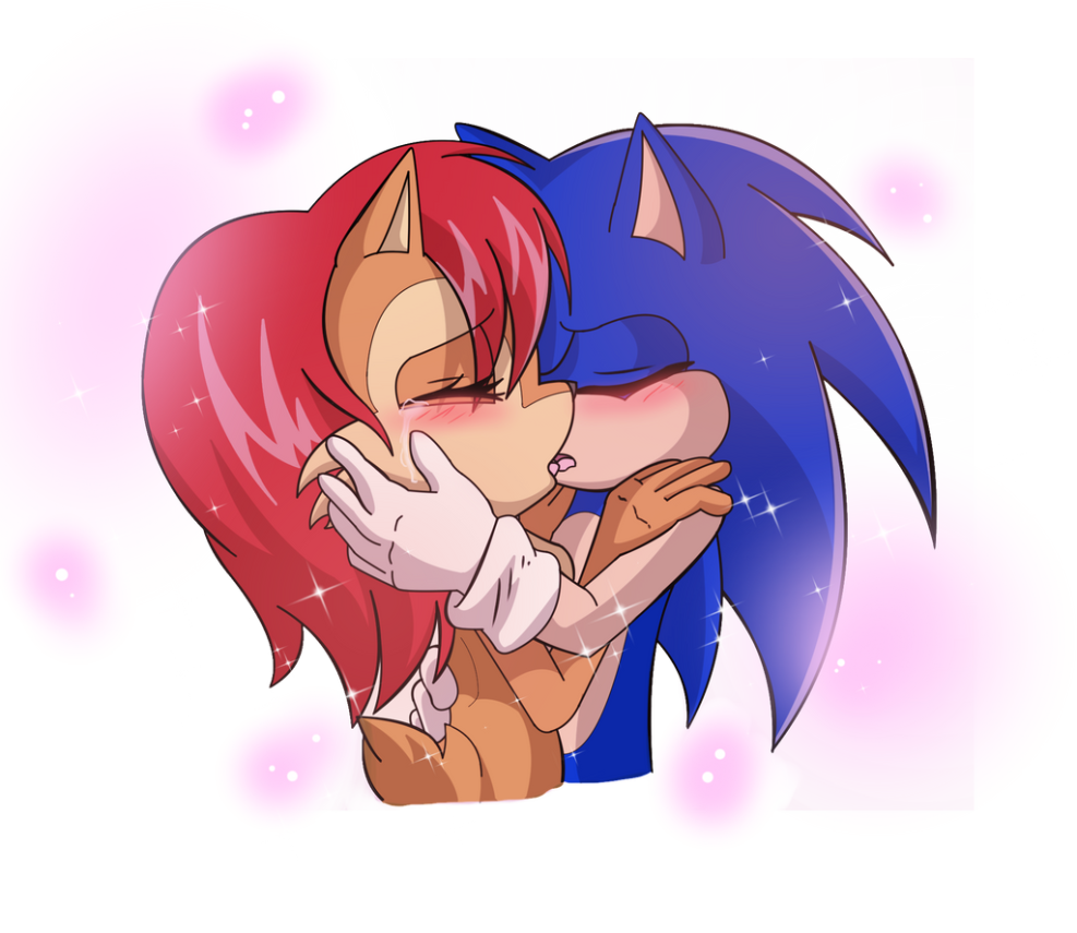 Amy Rose Blaise and Rouge in a swimsuit