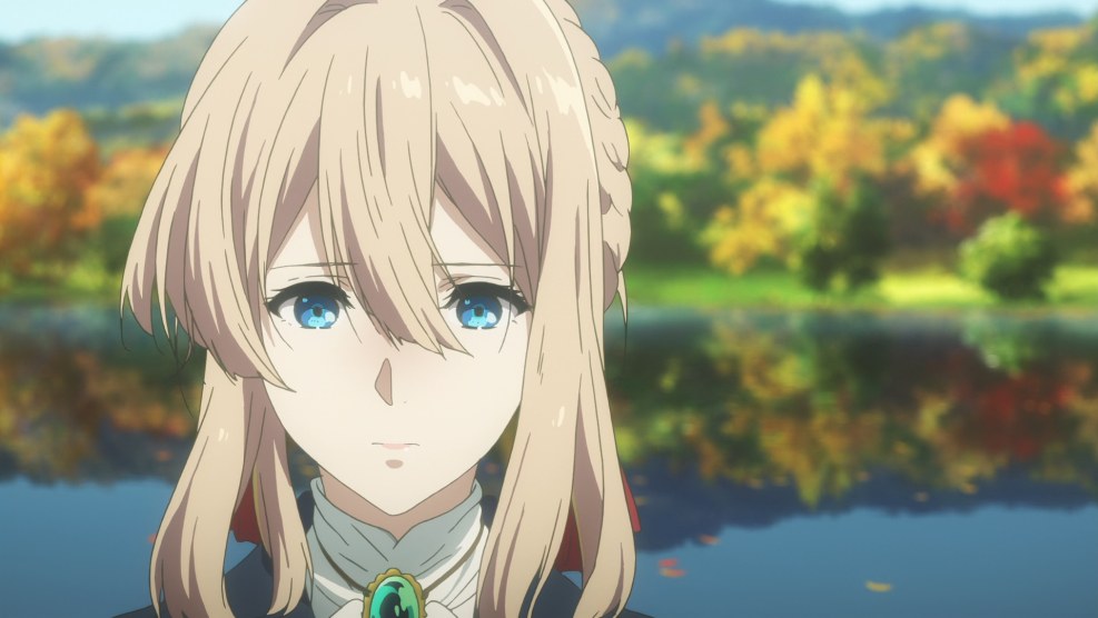 Anime landscapes Violet Evergarden